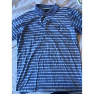 Fairway & Greene Signature Mens Medium Striped polo